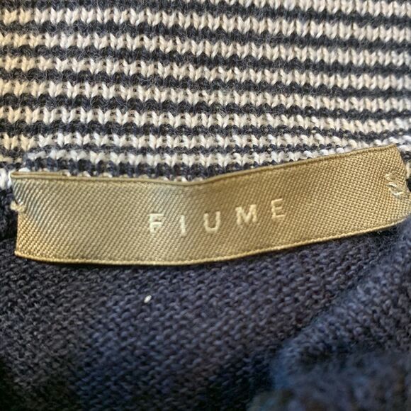 FIUME, Italian made cardigan double zippered men’s sweater, XXL , size 54 - Picture 2 of 15